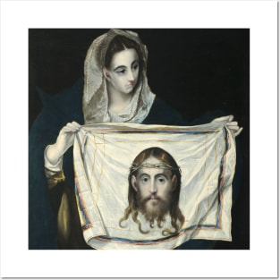 La Veronica con la Santa Faz by El Greco Posters and Art